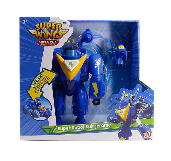 Фото - Игровой набор Super Wings Super Robot Suit Jerome (EU770353)