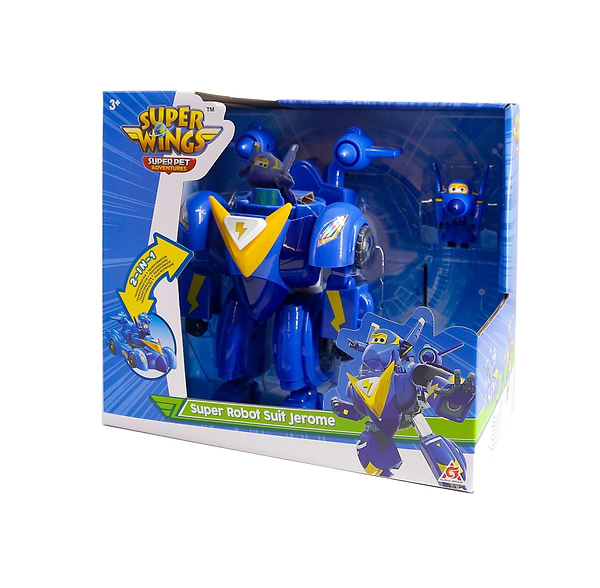 Фото - Игровой набор Super Wings Super Robot Suit Jerome (EU770353)
