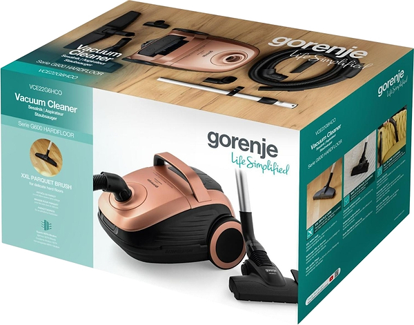 Фото - Пилосос для сухого прибирання з мішком Gorenje VCE22G6HCO