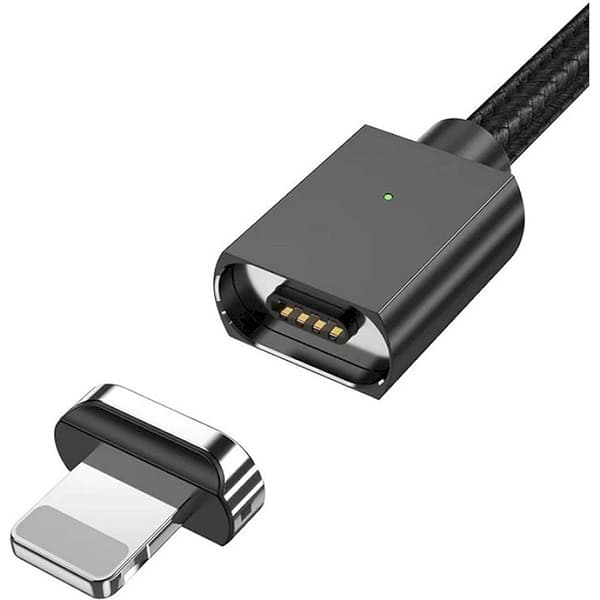 Фото - Кабель синхронизации данных Essager Magic Power Magnetic USB Cable Lightning Black (EXCCXL-ML01)