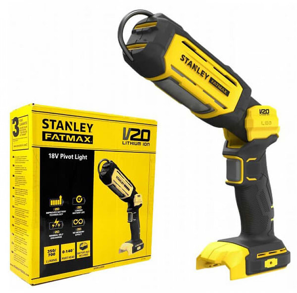 Фото - Ліхтар акумуляторний Stanley FATMAX 18 В XR Li-Ion (V20) (SFMCL050B)