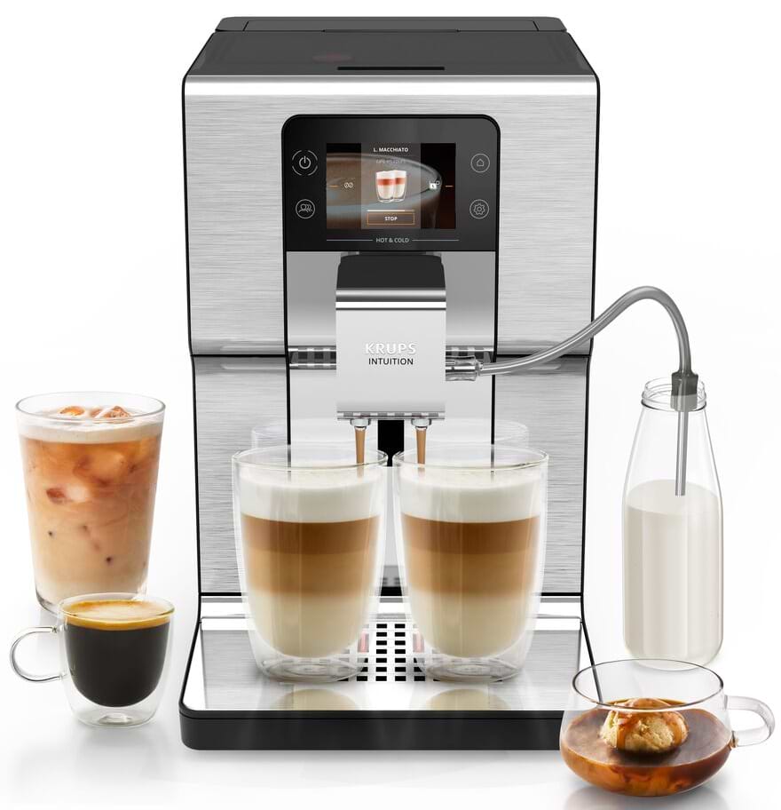 Кофемашина Krups EA879EE0  Intuition Hot & Cold