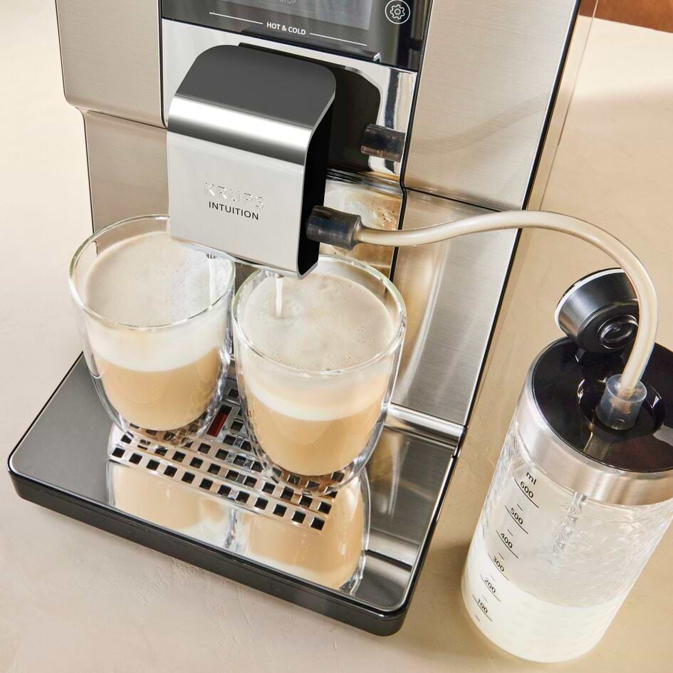 Фото - Кофемашина Krups EA879EE0  Intuition Hot & Cold
