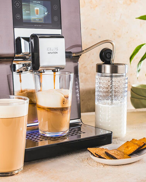Фото - Кофемашина Krups EA879EE0  Intuition Hot & Cold