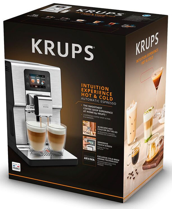 Фото - Кофемашина Krups EA879EE0  Intuition Hot & Cold