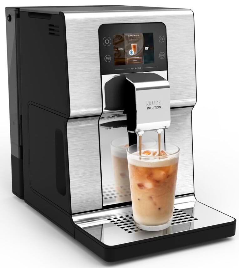 Фото - Кофемашина Krups EA879EE0  Intuition Hot & Cold
