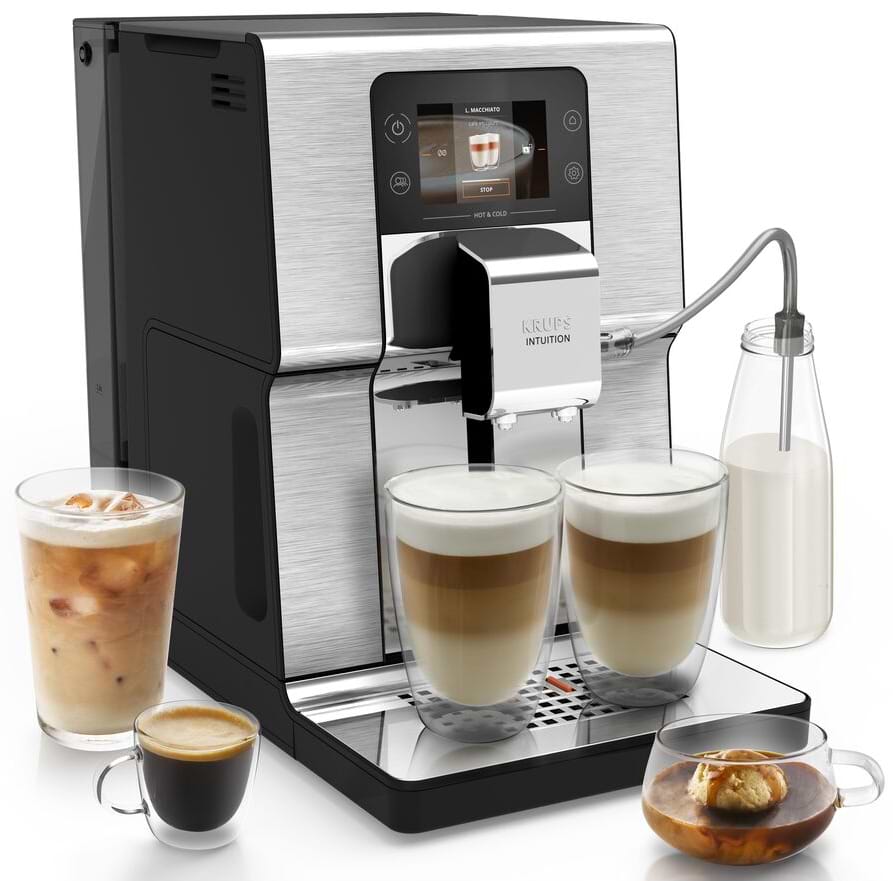 Фото - Кофемашина Krups EA879EE0  Intuition Hot & Cold