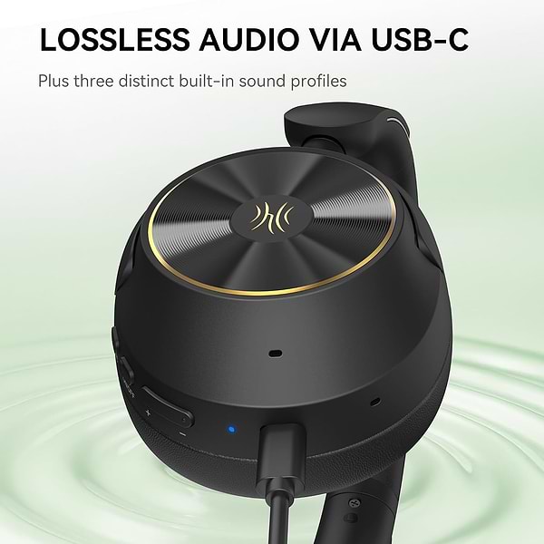 Фото - Навушники повнорозмірні бездротові OneOdio A6 Black