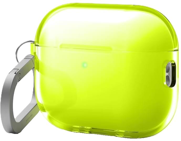 Чехол для наушников Elago Clear Hang Case Neon Yellow for Airpods Pro 3rd Gen (EAPP3CL-HANG-NYE)