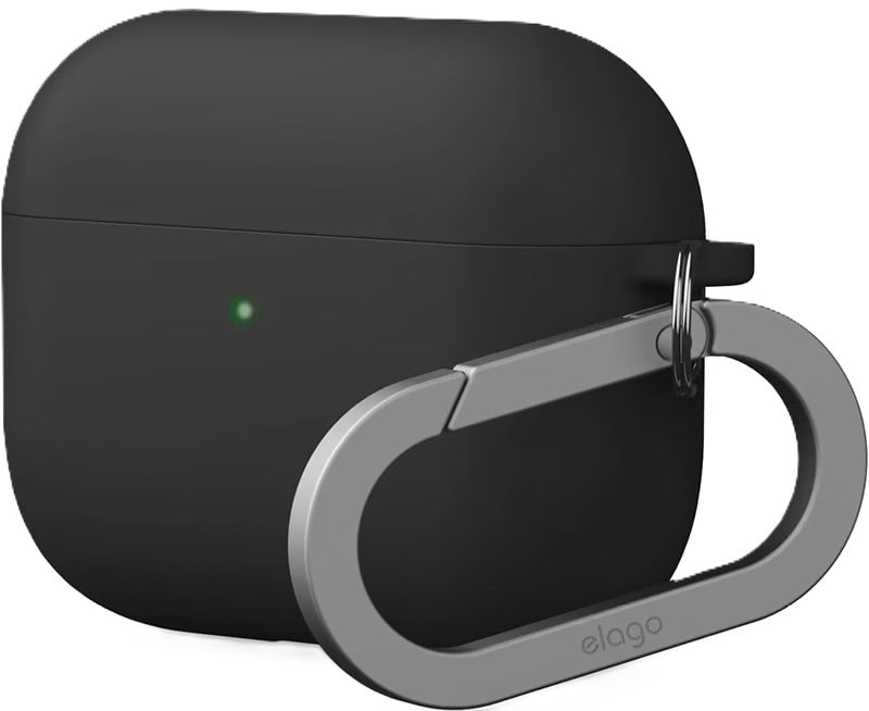 Чехол для наушников Elago Liquid Hybrid Hang Case Black for Airpods Pro 3rd Gen (EAPP3RH-HANG-BK)