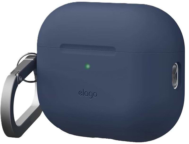 Чехол для наушников Elago Silicone Hang Case Jean Indigo for Airpods Pro 3rd Gen (EAPP3SC-HANG-JIN)