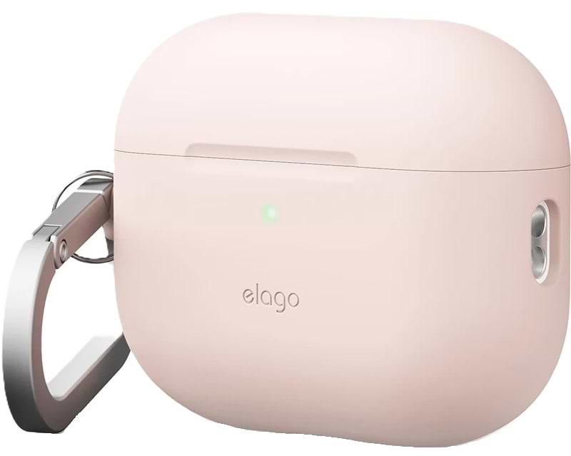 Чехол для наушников Elago Silicone Hang Case Sand Pink for Airpods Pro 3rd Gen (EAPP3SC-HANG-SPK)