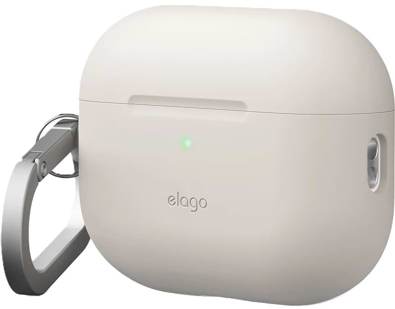 Чехол для наушников Elago Silicone Hang Case Stone for Airpods Pro 3rd Gen (EAPP3SC-HANG-ST)