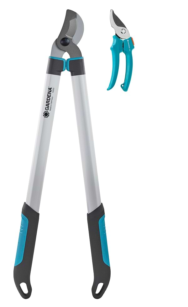 Фото - Ножиці садові Gardena EasyCut (12004-20) + секатор Classic (8754-20) (12003-30.000.00)