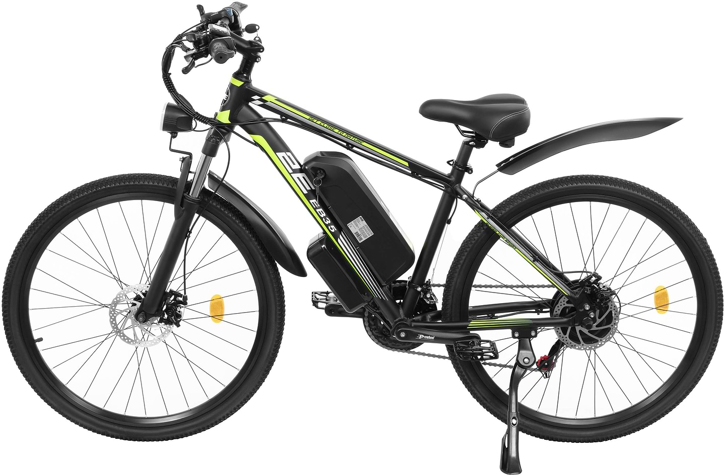 Электровелосипед 2E 27,5" Green/Black (EB35)