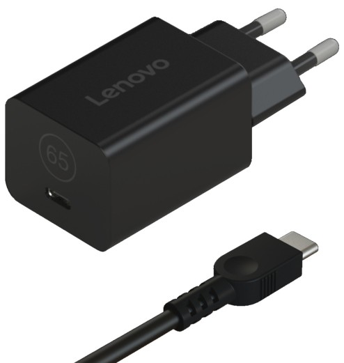 Мережевий зарядний пристрій Lenovo GaN Nano 65W (40AWGN65EU)
