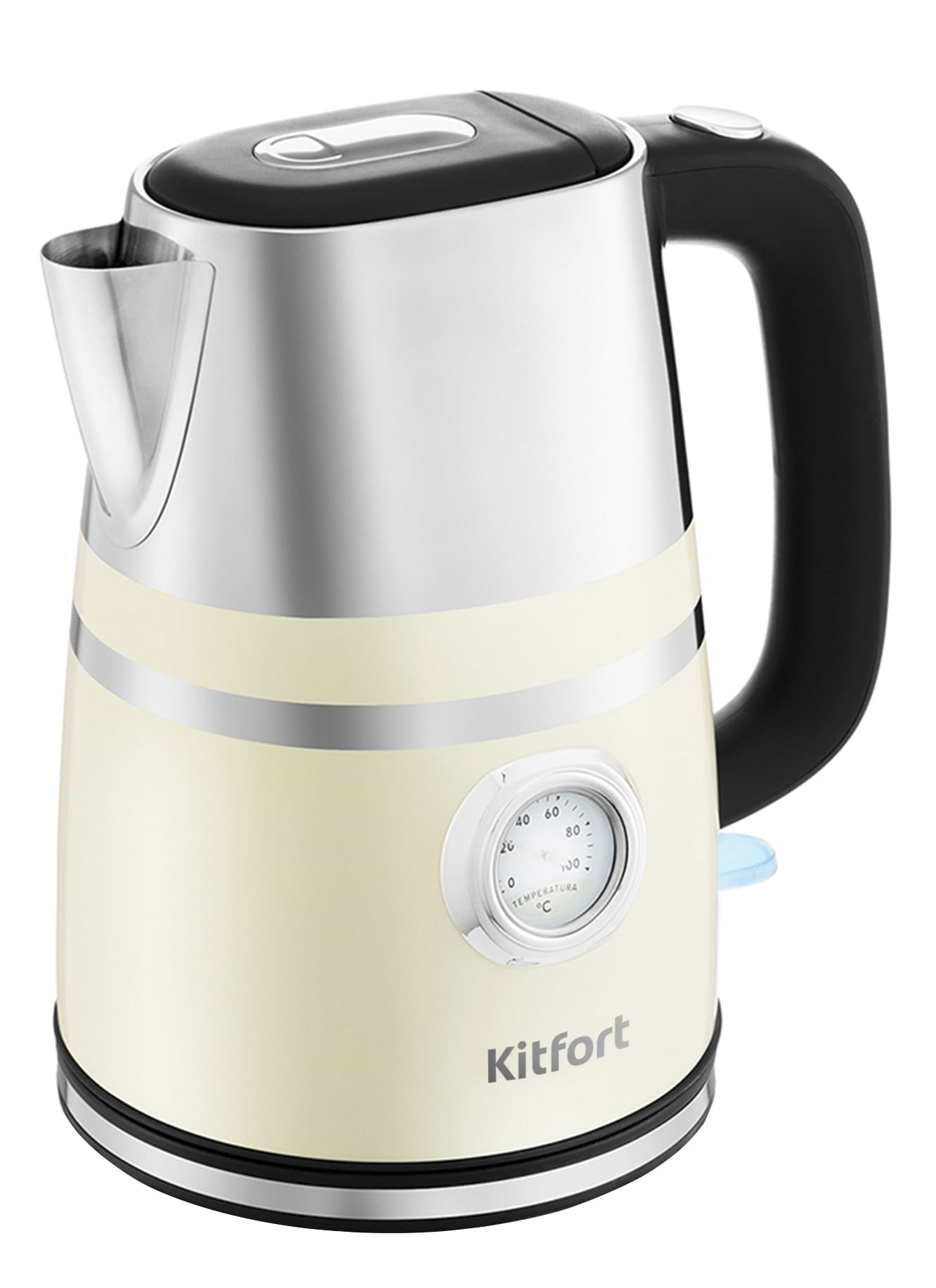 Електричний чайник Kitfort KT-670-3 Beige