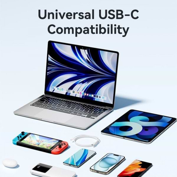 Фото - Кабель синхронізації даних Vention USB 2.0 Type-C M-M, 1.0m (TRCWF)