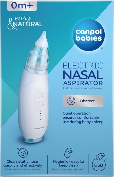 Фото - Аспіратор назальний дитячий Canpol babies Easy Natural (9/319)