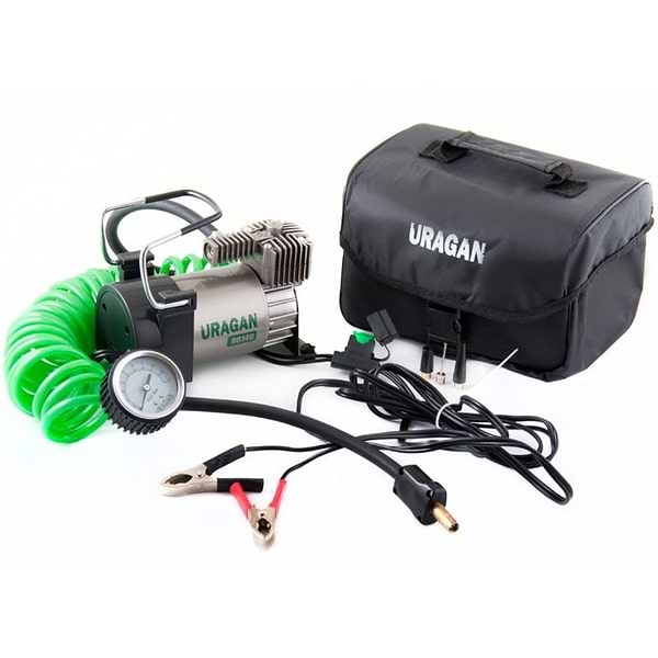 Фото - Автокомпрессор URAGAN 90140