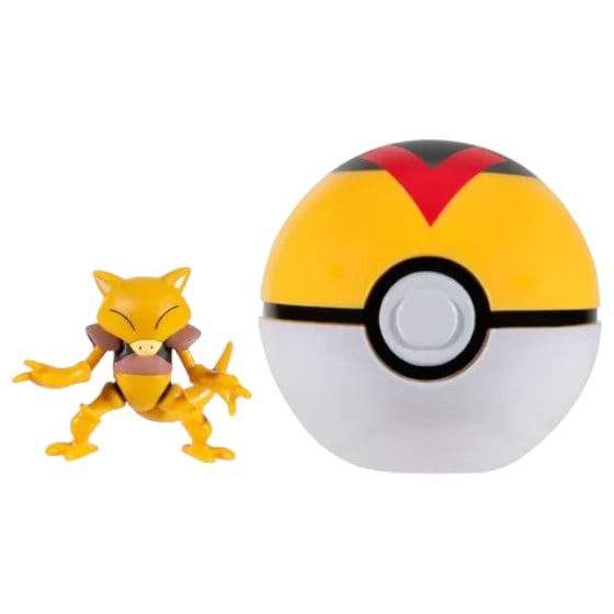 Фото - Набір ігрових фігурок Pokemon W16 - АБРА В ПОКОБОЛІ (PKW3144)