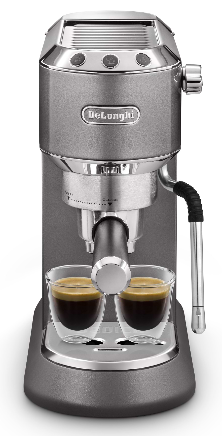 Кофеварка рожковая Delonghi EC885.GY - Фото 1