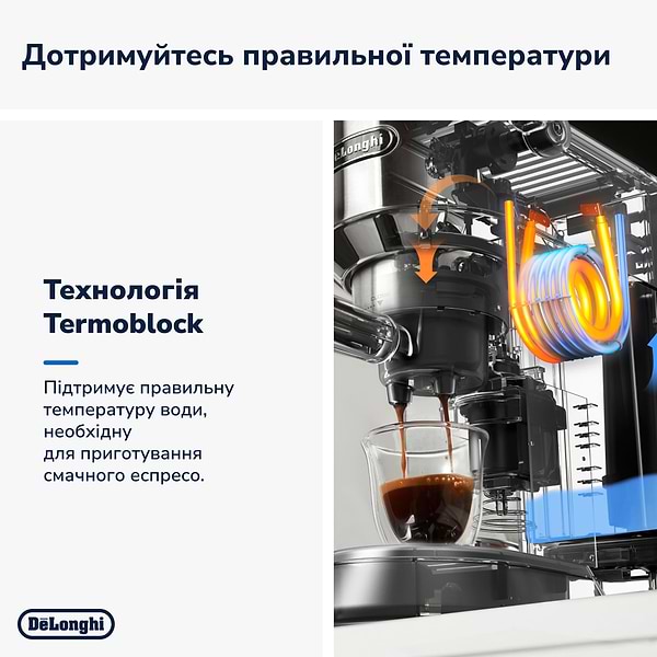 Фото - Кавоварка рожкова Delonghi EC 685.BK