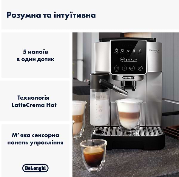 Фото - Кавомашина Delonghi ECAM220.80.SB Magnifica Start