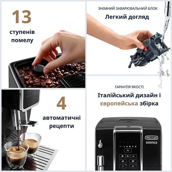 Фото - Кавомашина Delonghi ESAM420.40.B
