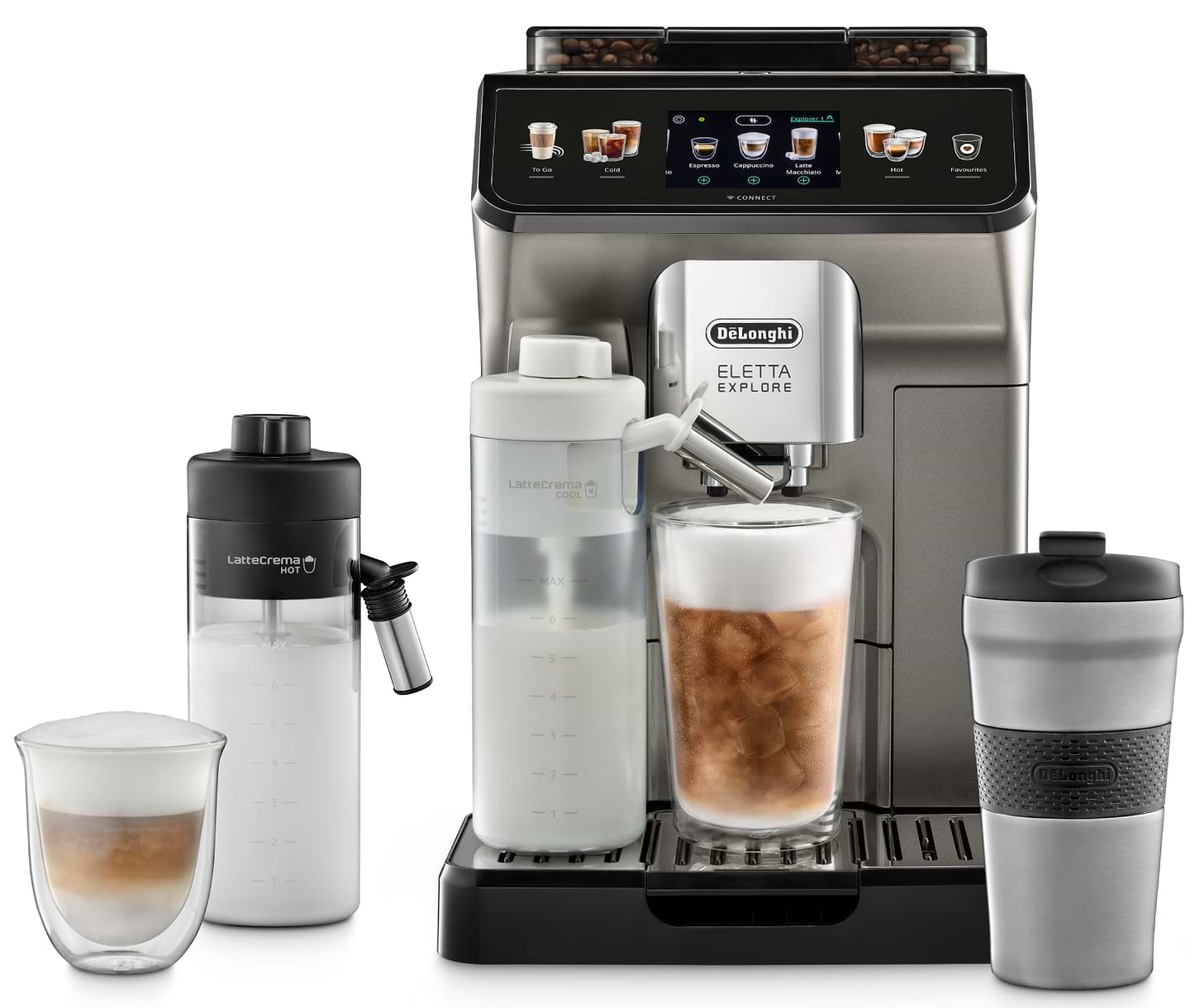 Кофемашина Delonghi ECAM450.86.T