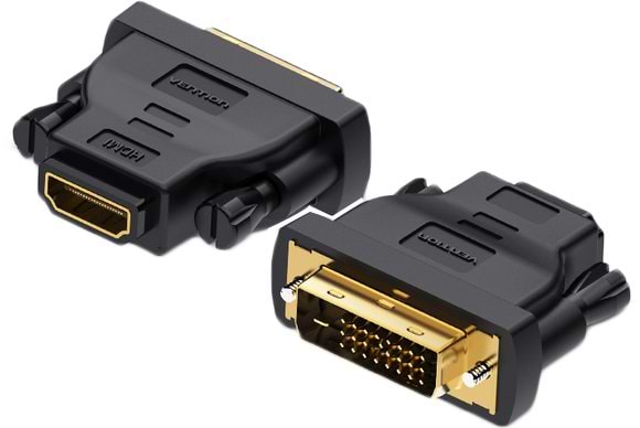 Фото - Перехідник HDMI Vention DVI Black (ECDB0)