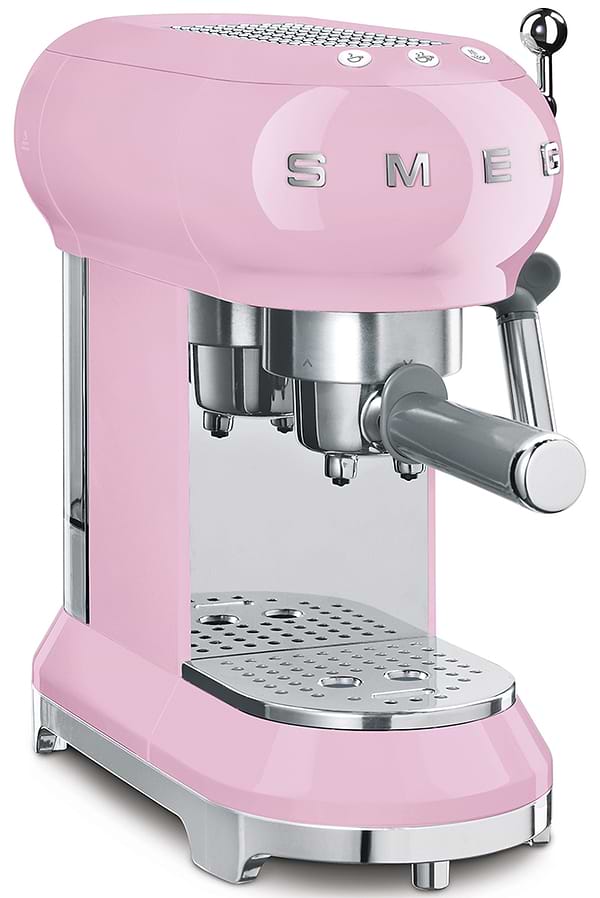 Фото - Кавоварка рожкова Smeg ECF01PKEU
