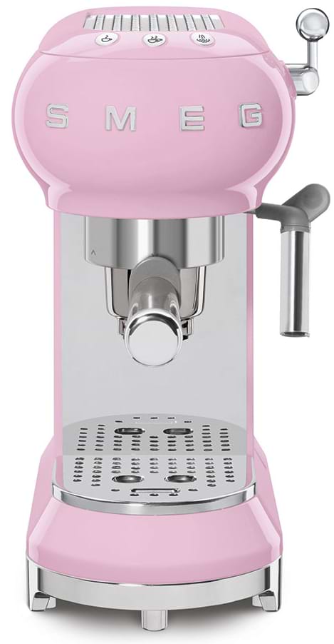 Фото - Кавоварка рожкова Smeg ECF01PKEU