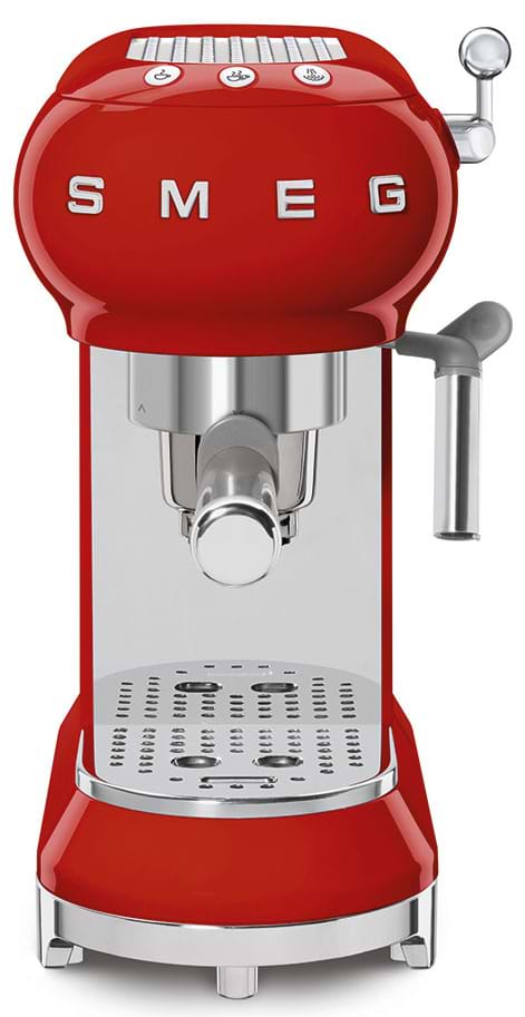 Фото - Кофеварка рожковая Smeg ECF01RDEU