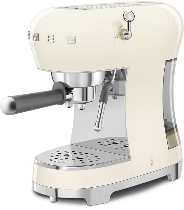 Фото - Уценка - Кофеварка рожковая Smeg ECF02CREU