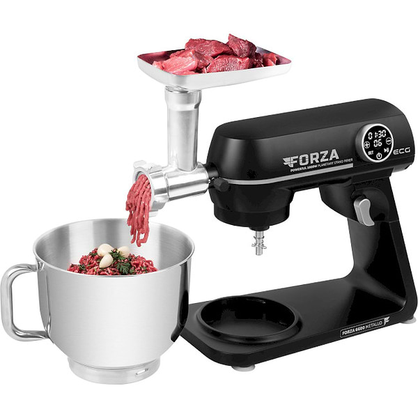 Фото - Кухонный комбайн ECG FORZA 6600 Metallo Nero