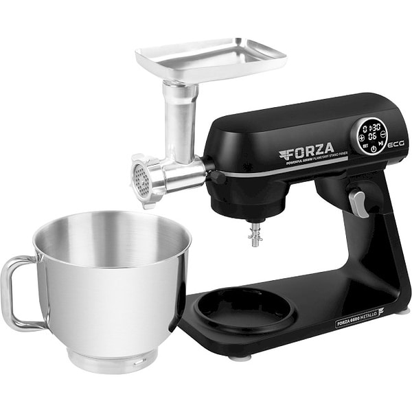 Фото - Кухонный комбайн ECG FORZA 6600 Metallo Nero