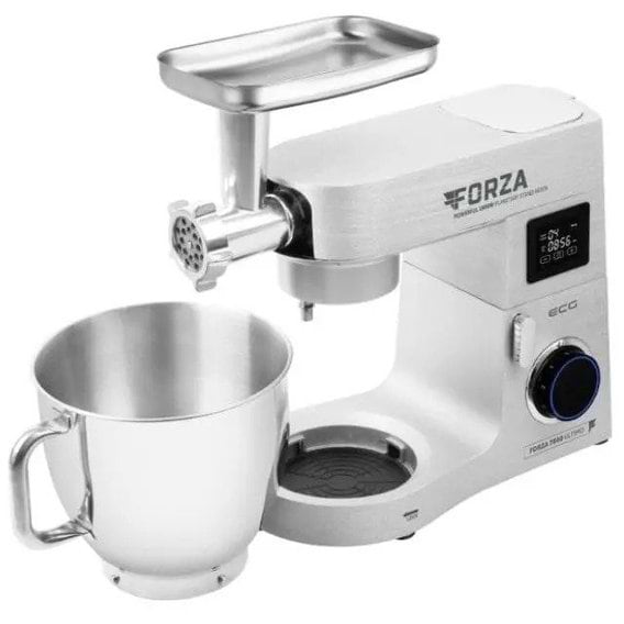 Фото - Кухонный комбайн ECG FORZA 7800 Ultimo Argento