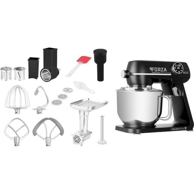 Кухонный комбайн ECG FORZA 6600 Metallo Nero