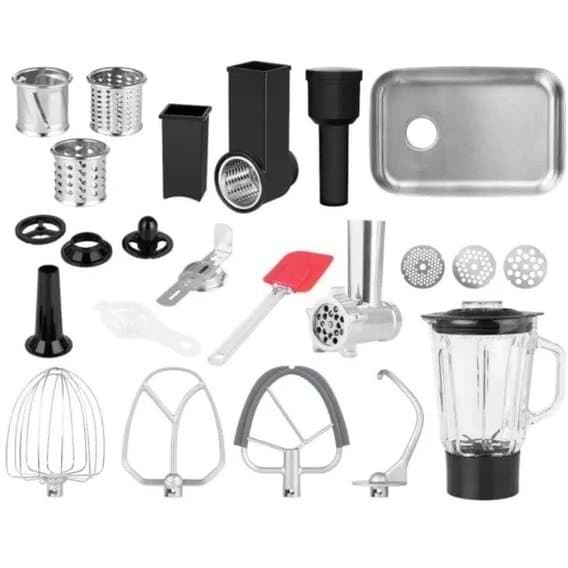 Фото - Кухонный комбайн ECG FORZA 7800 Ultimo Argento