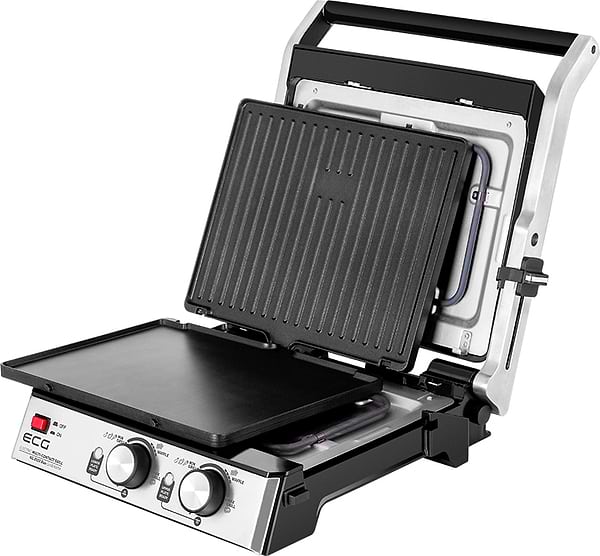 Фото - Гриль-барбекю электрический ECG KG 2033 Duo Grill & Waffle