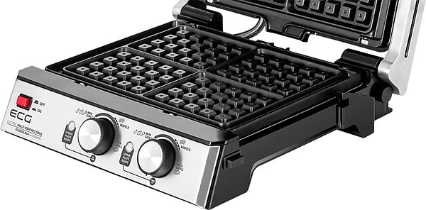 Фото - Гриль-барбекю электрический ECG KG 2033 Duo Grill & Waffle