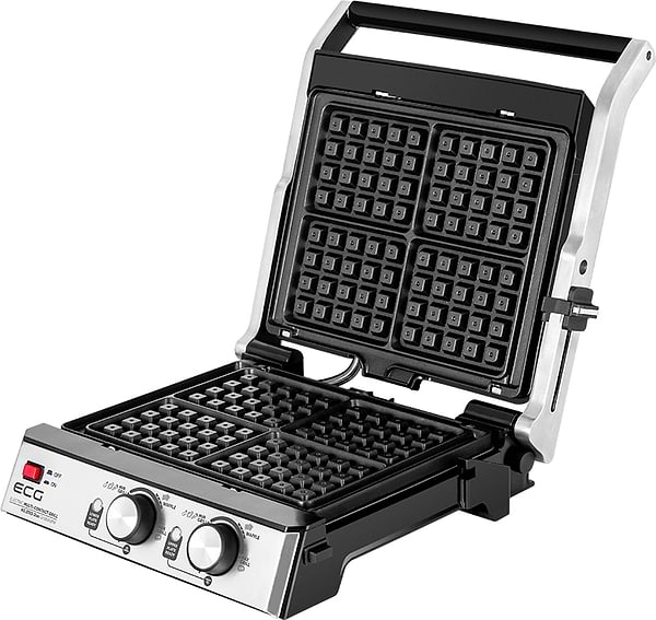 Фото - Гриль-барбекю электрический ECG KG 2033 Duo Grill & Waffle