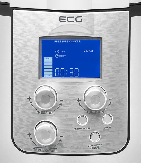 Фото - Мультиварка-скороварка ECG MHT 1661 Pressione Nuovo