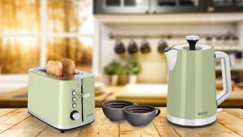 Фото - Тостер ECG ST 2766 Vintage Olive