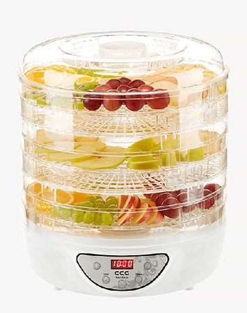 Фото - Сушарка для фруктів та овочів ECG SO 570