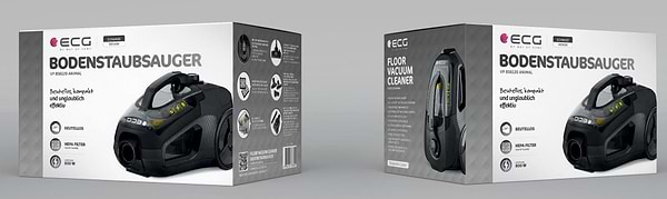 Фото - Пилосос для сухого прибирання без мішка ECG VP BS6120 Animal