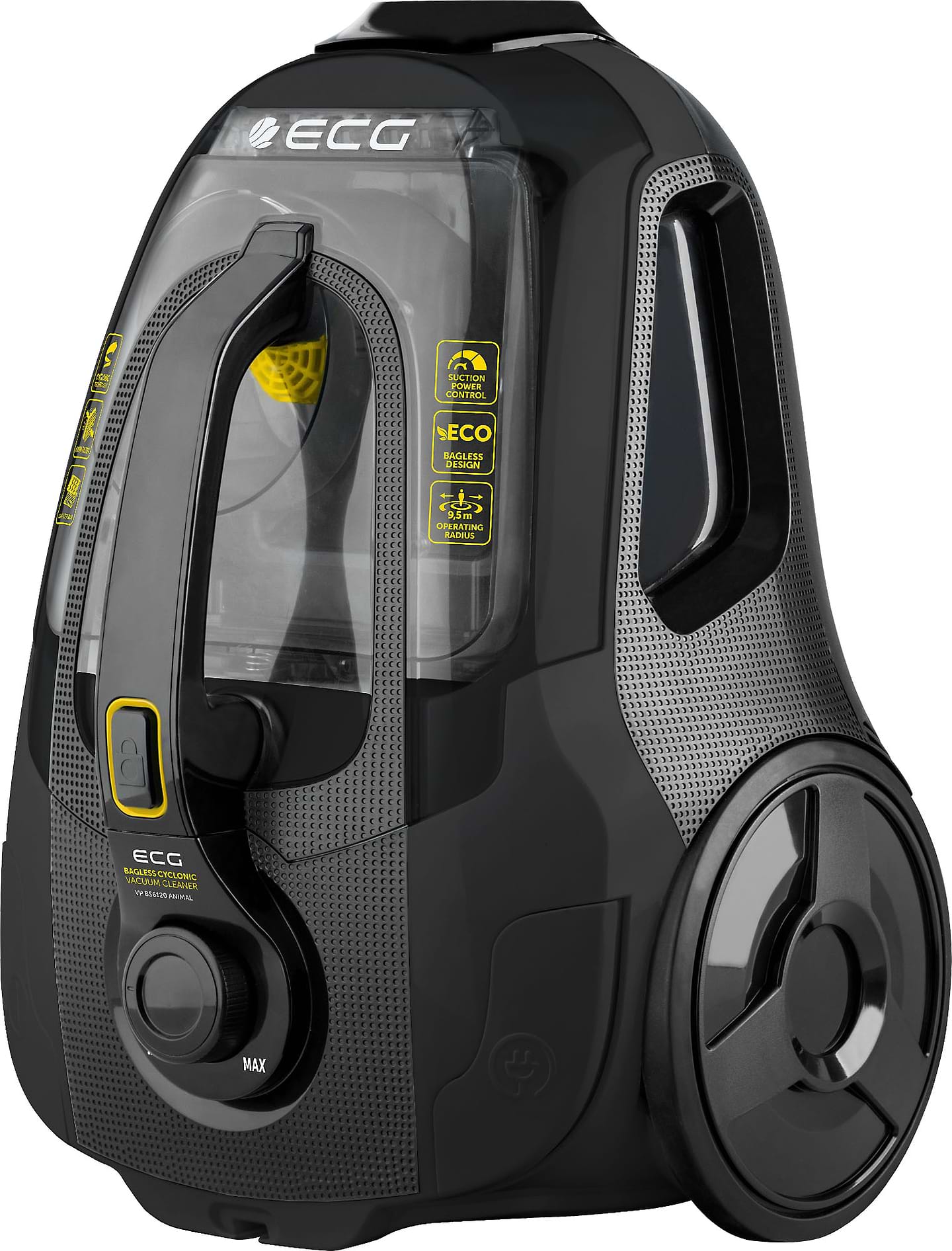 Пылесос для сухой уборки без мешка ECG VP BS6120 Animal - Фото 1