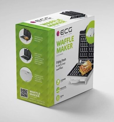 Фото - Вафельниця ECG S 1370 Waffle