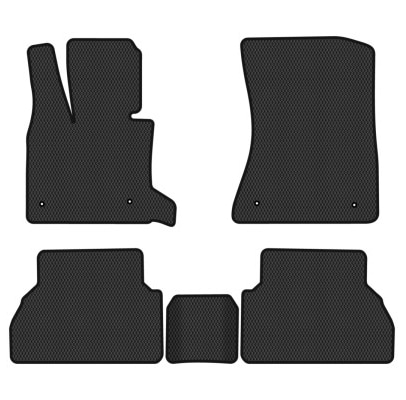 EVA коврики в салон авто EVAtech для X5 (E70) (closed threshold) BMW 2006-2013 2 поколение SUV USA (BM33518C5RBB)